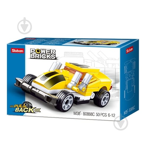Конструктор Sluban Power bricks M38-B0888C - фото 1 Конструктор Sluban Power bricks M38-B0888C - фото 1