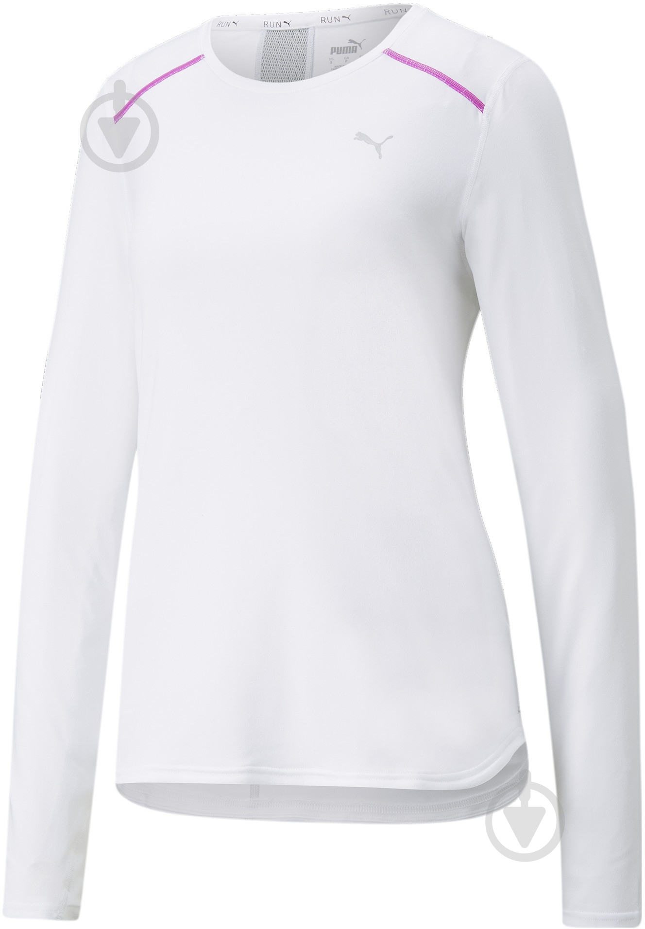 Футболка Puma RUN Cloudspun MARATHON LS 52137602 р.M белый - фото 4 Футболка Puma RUN Cloudspun MARATHON LS 52137602 р.M белый - фото 4