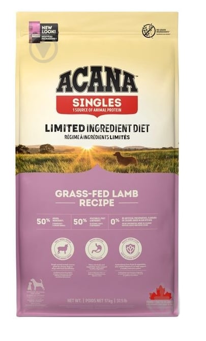 Корм сухой Acana Grass-Fed Lamb 2 кг - фото 1 Корм сухой Acana Grass-Fed Lamb 2 кг - фото 1