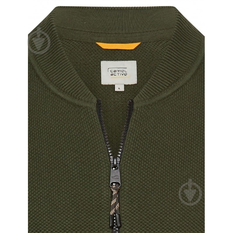 Кардиган Camel Active knitted Jacket 409508-6K01-37 р.M зелений - фото 3