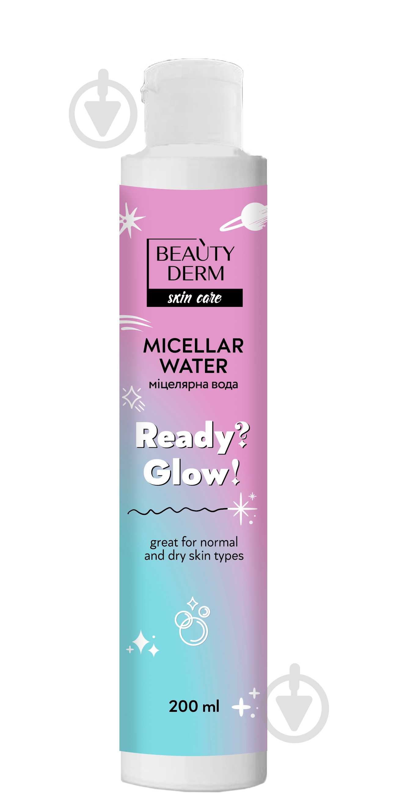 Мицеллярная вода Beautyderm Ready?Glow! 200 мл - фото 1