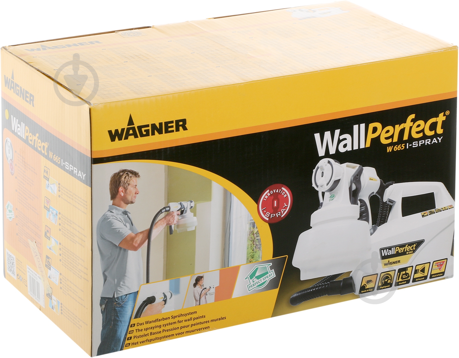 Краскораспылитель Wagner WallPrefect W-665 + PS-800 2317417 - фото 7