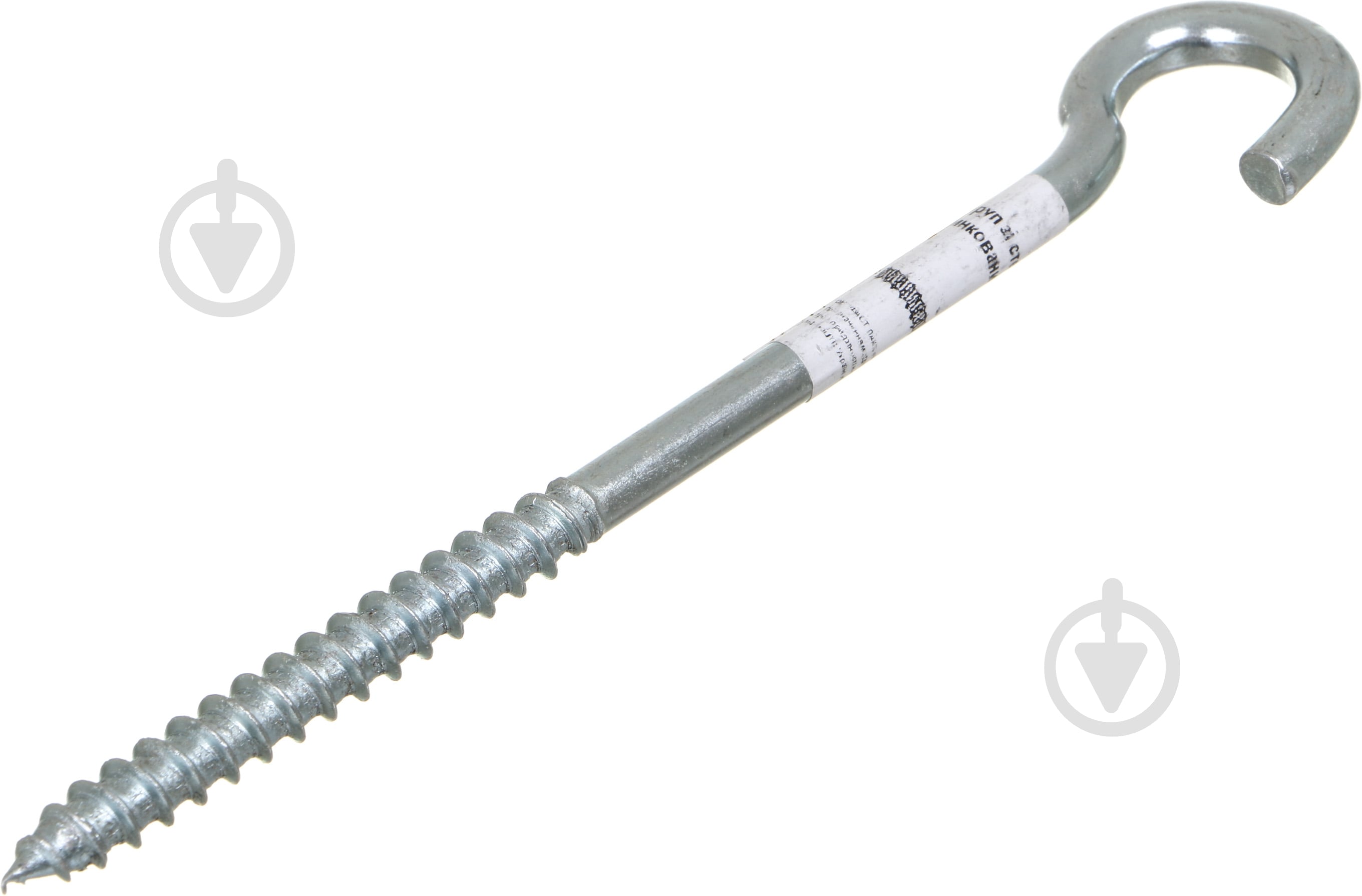Шуруп с C-крюком 10x160 мм 1 шт. цинк Expert Fix - фото 1