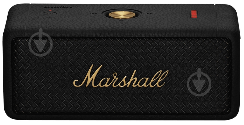 Акустическая система Marshall Portable Speaker Emberton II 2.0 black/brass (1006234) - фото 1