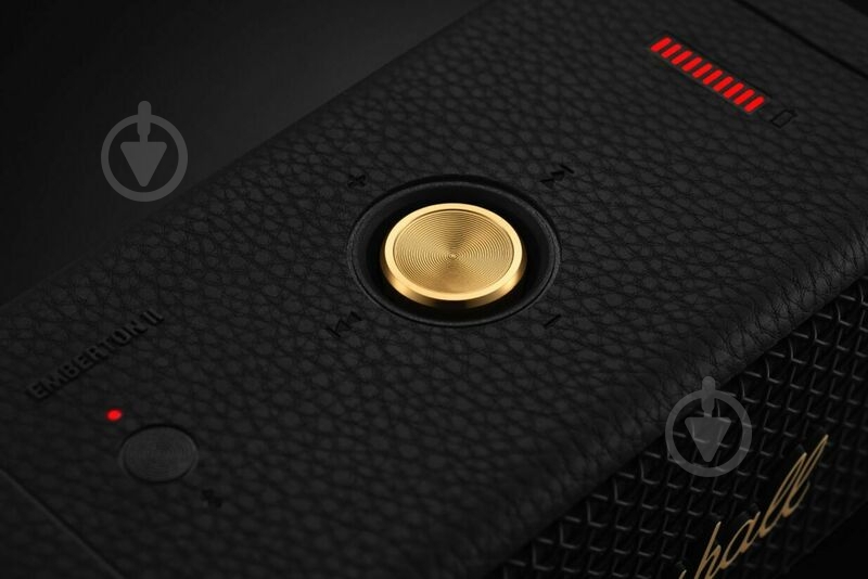 Акустическая система Marshall Portable Speaker Emberton II 2.0 black/brass (1006234) - фото 7