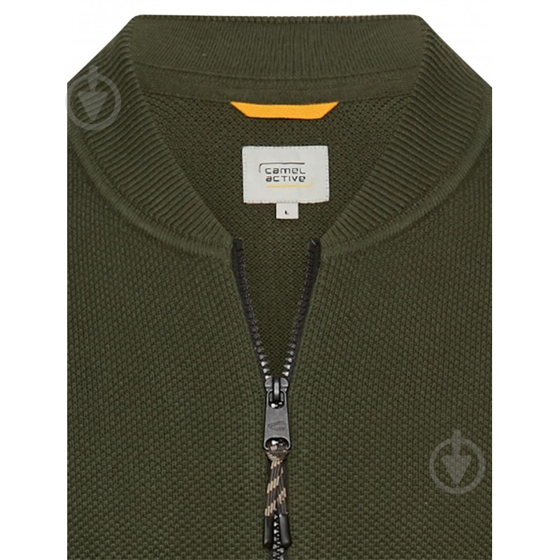 Кардиган Camel Active knitted Jacket 409508-6K01-37 р.L зеленый - фото 3