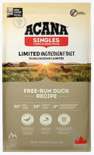 Корм сухой Acana Free-Run Duck 2 кг - фото 1