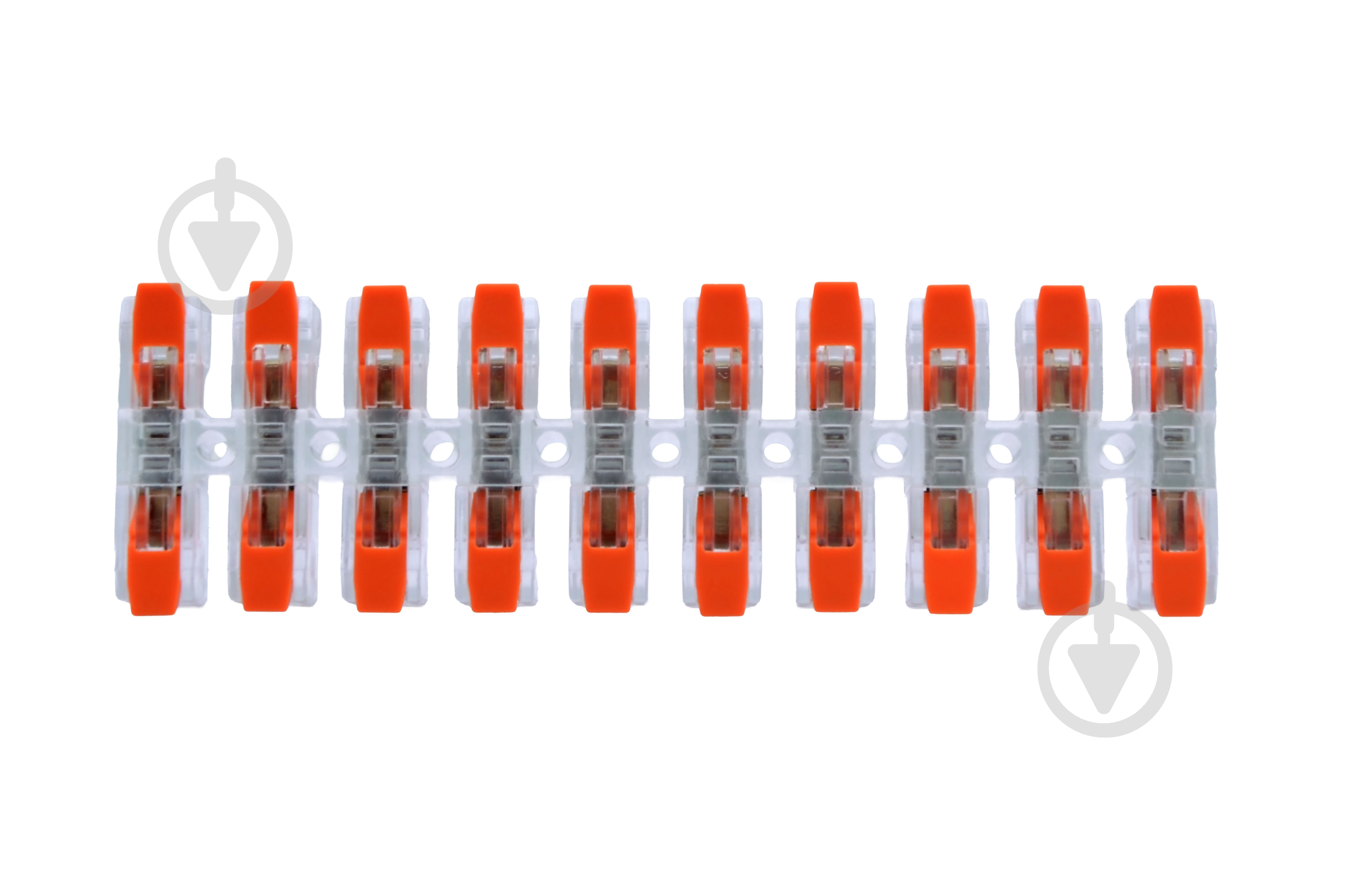 Колодка клеммная АСКО-УКРЕМ DF-3012-10 прозрачный A0130010210 - фото 4
