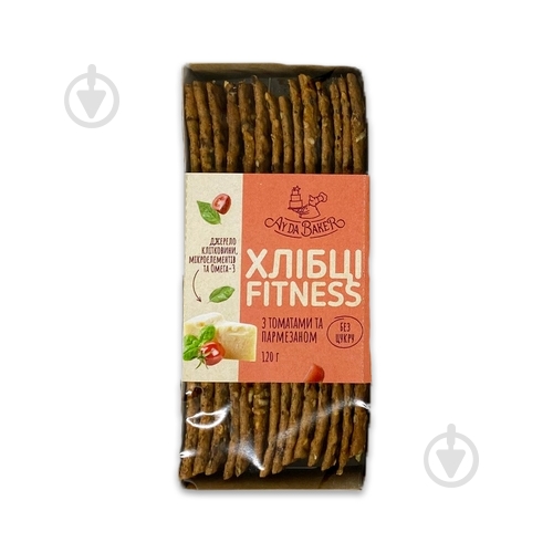 Хлебцы Ай да бейкер Фитнес с томатами и пармезаном - фото 1 Хлебцы Ай да бейкер Фитнес с томатами и пармезаном - фото 1
