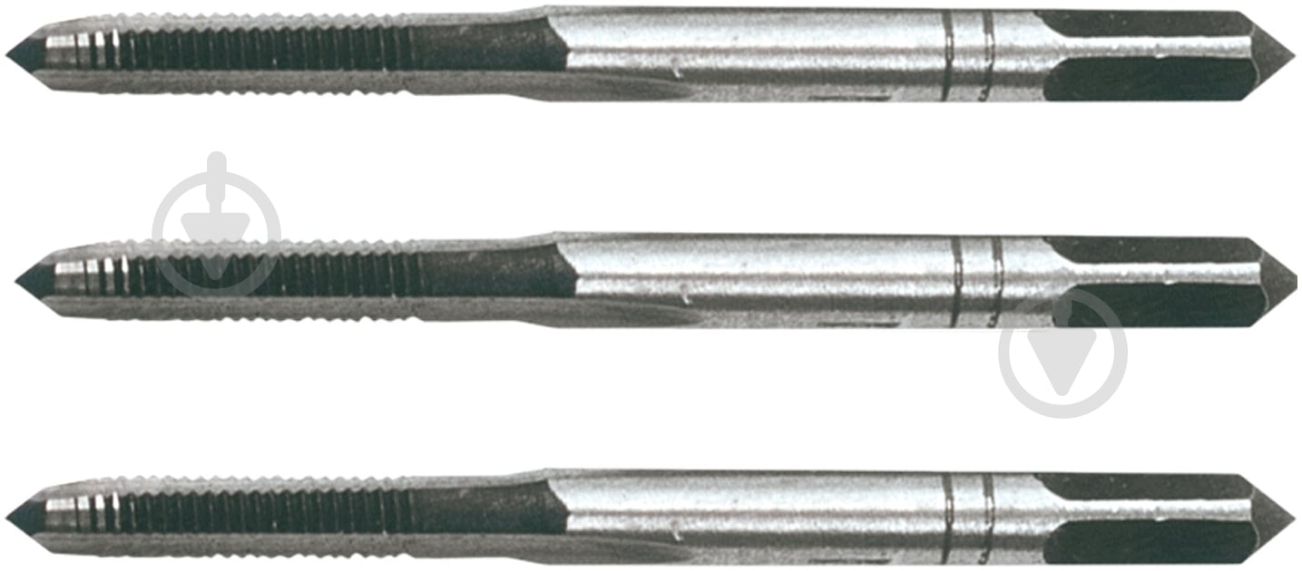 Мітчик ручний M5 Topex 3 шт. 14A205 - фото 1