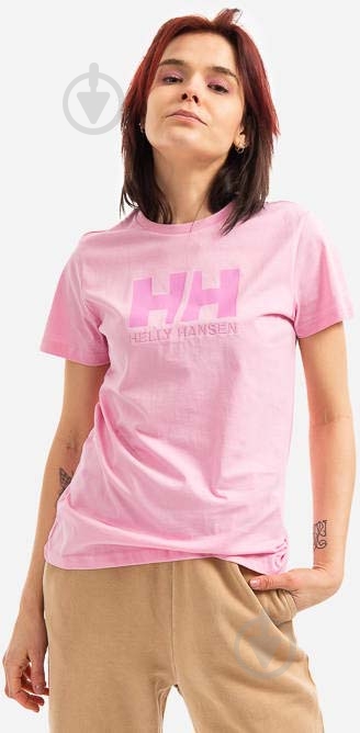 Футболка Helly Hansen 34112-095 р.L рожевий - фото 1 Футболка Helly Hansen 34112-095 р.L рожевий - фото 1