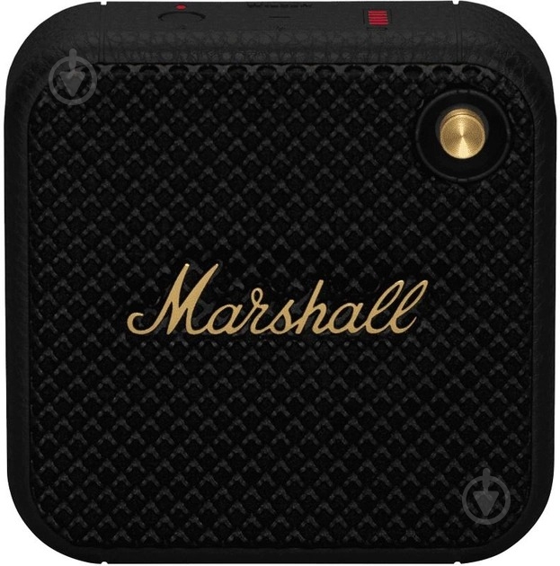 Акустическая система Marshall Portable Speaker Willen 1.0 black/brass (1006059) - фото 1