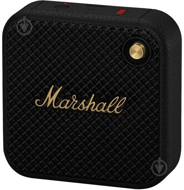 Акустическая система Marshall Portable Speaker Willen 1.0 black/brass (1006059) - фото 2
