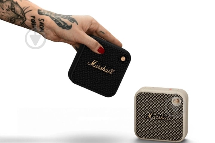 Акустическая система Marshall Portable Speaker Willen 1.0 black/brass (1006059) - фото 5