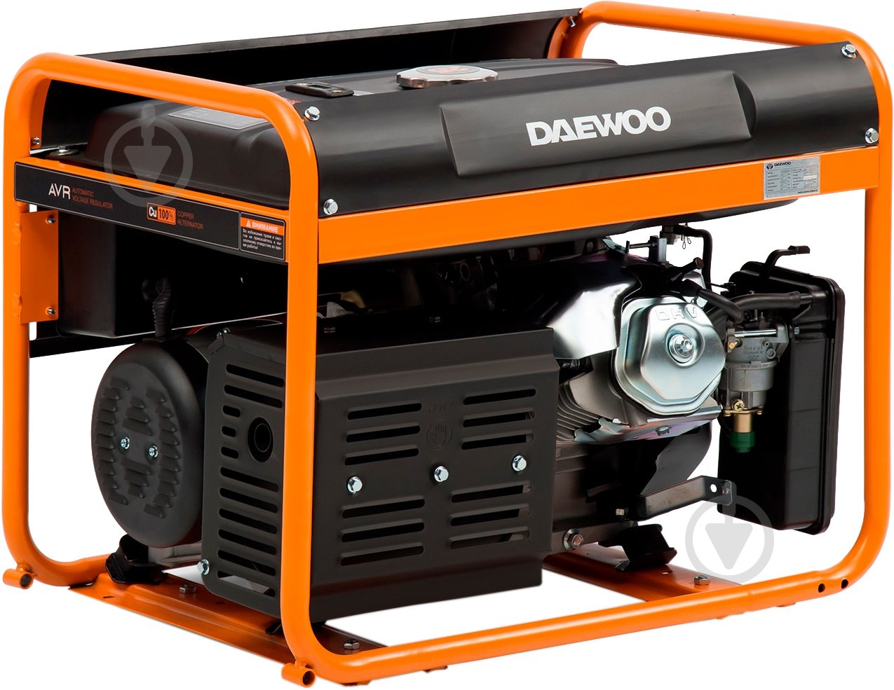 Генератор бензиновый Daewoo 2,5 кВт / 2,7 кВт 380 В GDA 7500E-3 - фото 2