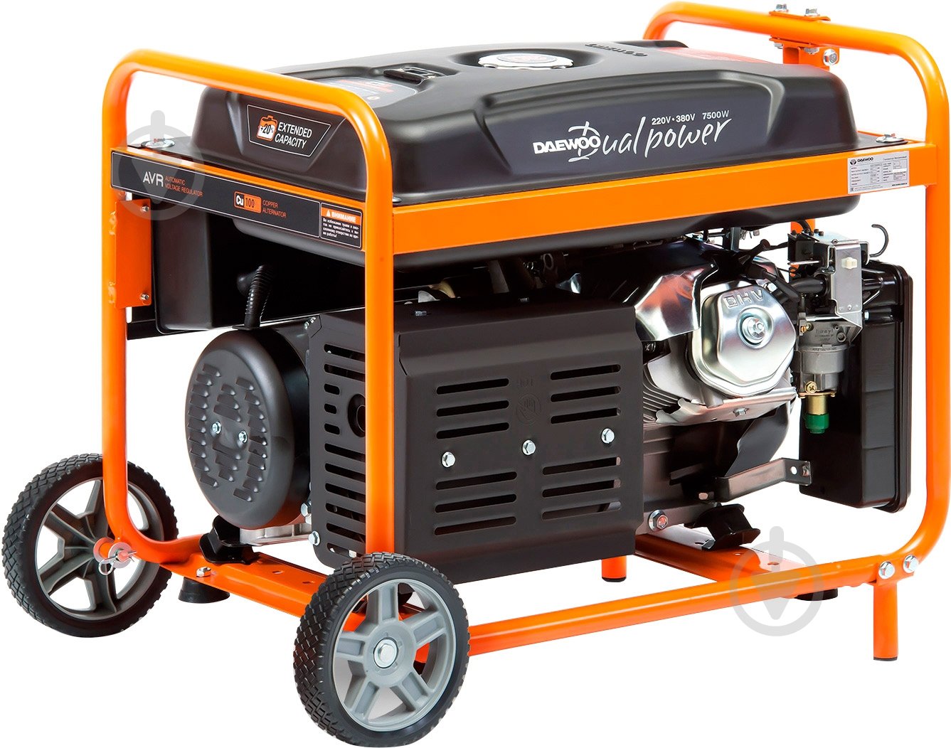 Генератор бензиновый Daewoo 7 кВт / 7,5 кВт 380 В GDA 8500DPЕ-3 - фото 2 Генератор бензиновый Daewoo 7 кВт / 7,5 кВт 380 В GDA 8500DPЕ-3 - фото 2