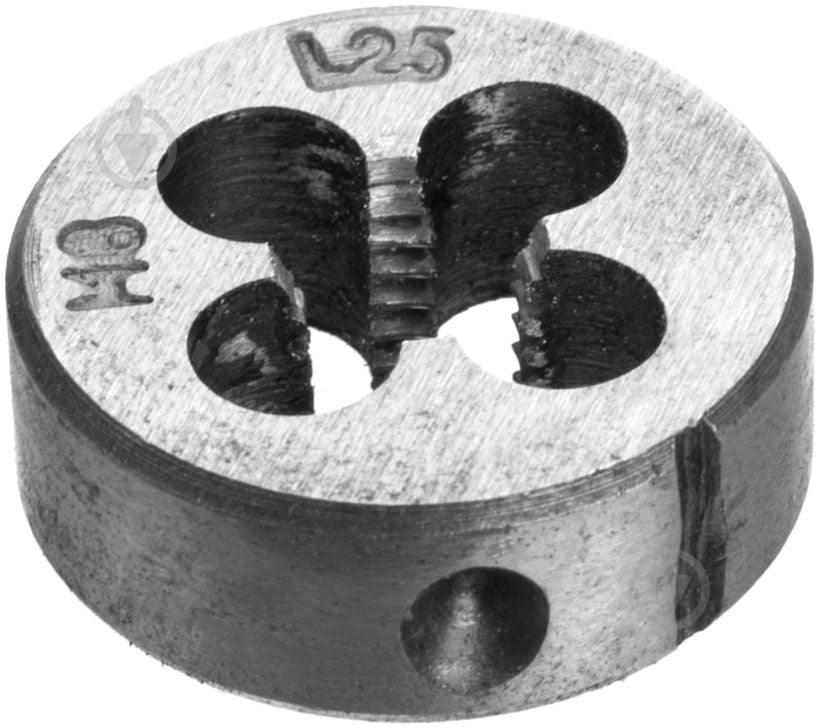 Плашка M8 25 x 9 мм Topex 1 шт. 14A308 - фото 1