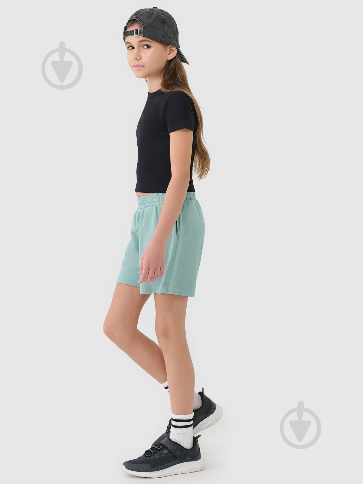 Шорты 4F SHORTS CAS F470 4FJWSS25TSHOF470-47S р. 140 бирюзовый - фото 3