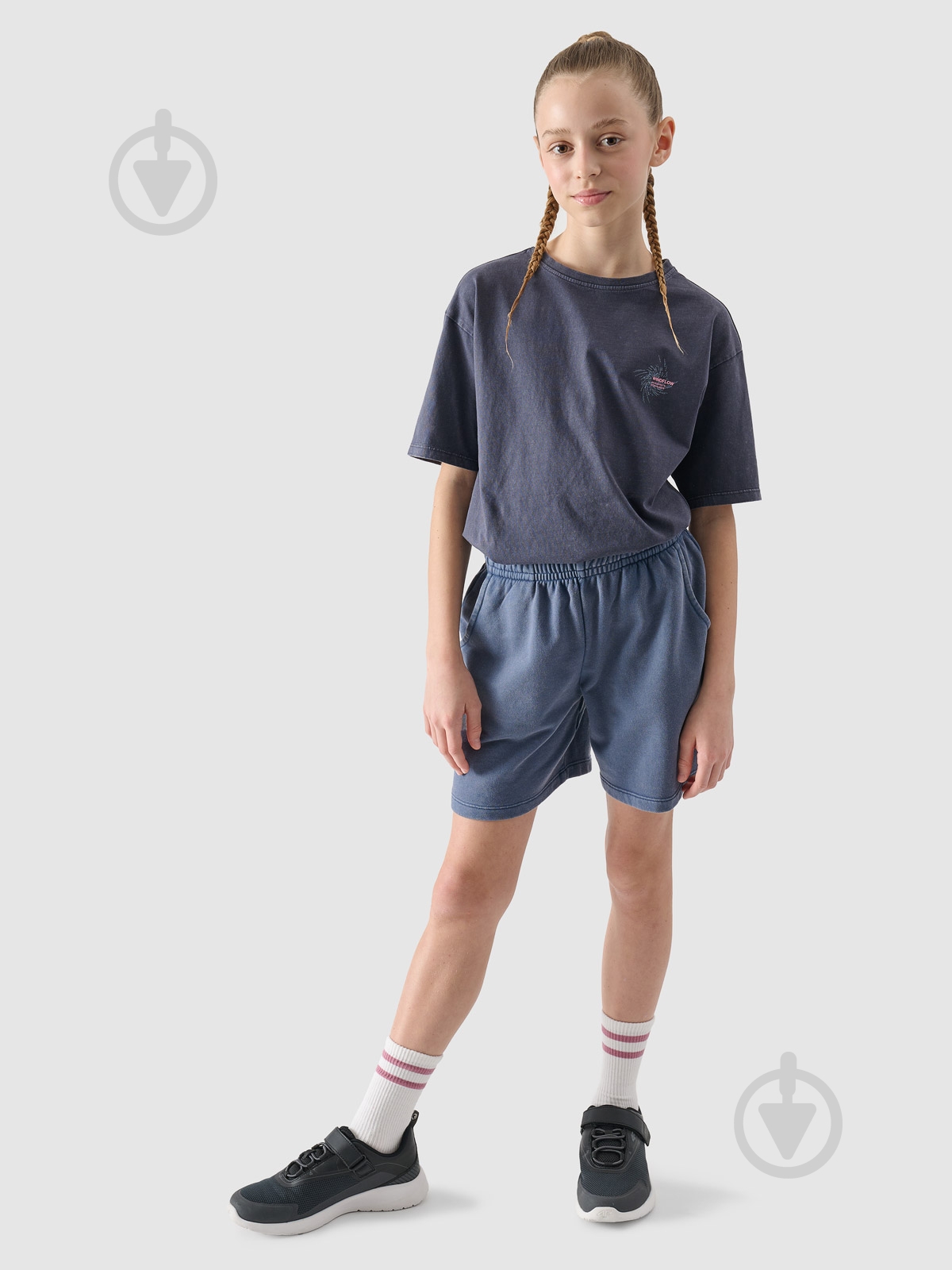 Шорты 4F SHORTS CAS F483 4FJWSS25TSHOF483-32S р. 140 синий - фото 4