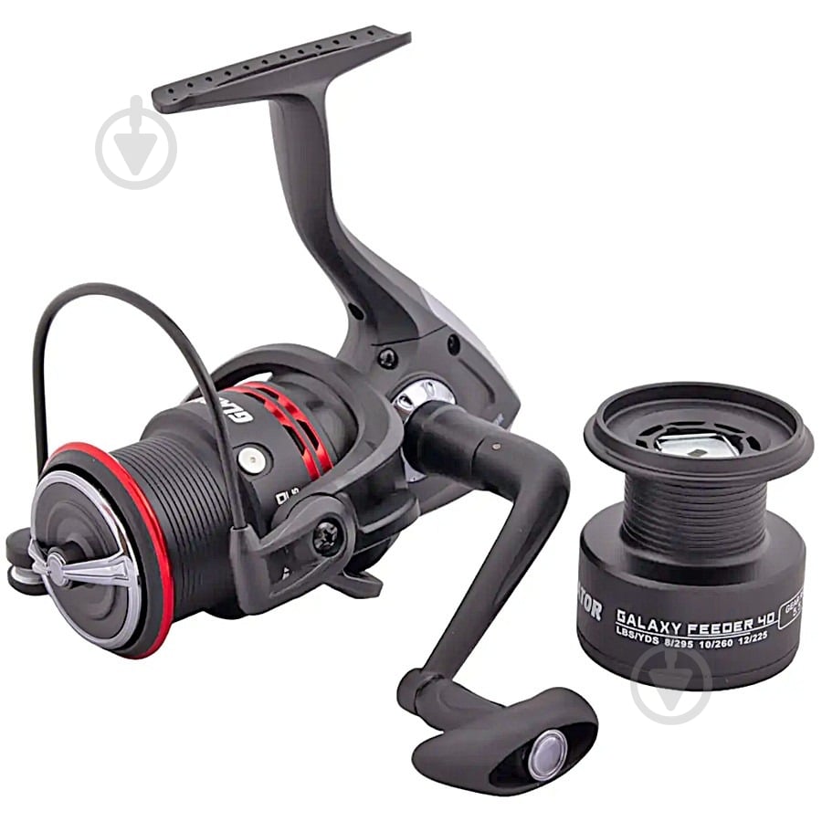 Катушка безынерционная Gladiator 5+1 "GALAXY FEEDER" 4000 4000 - фото 1