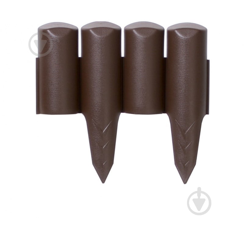 Забор декоративный Prosperplast Palisada 2500/228 мм коричневый - фото 1