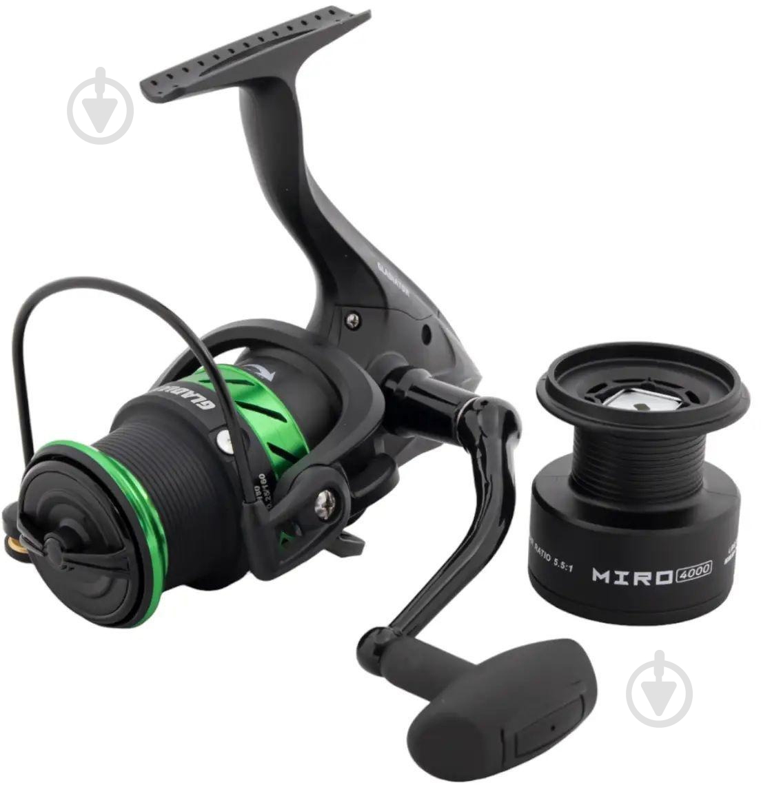 Катушка безынерционная Gladiator 8+1 "MIRO FEEDER" 4000 4000 - фото 1