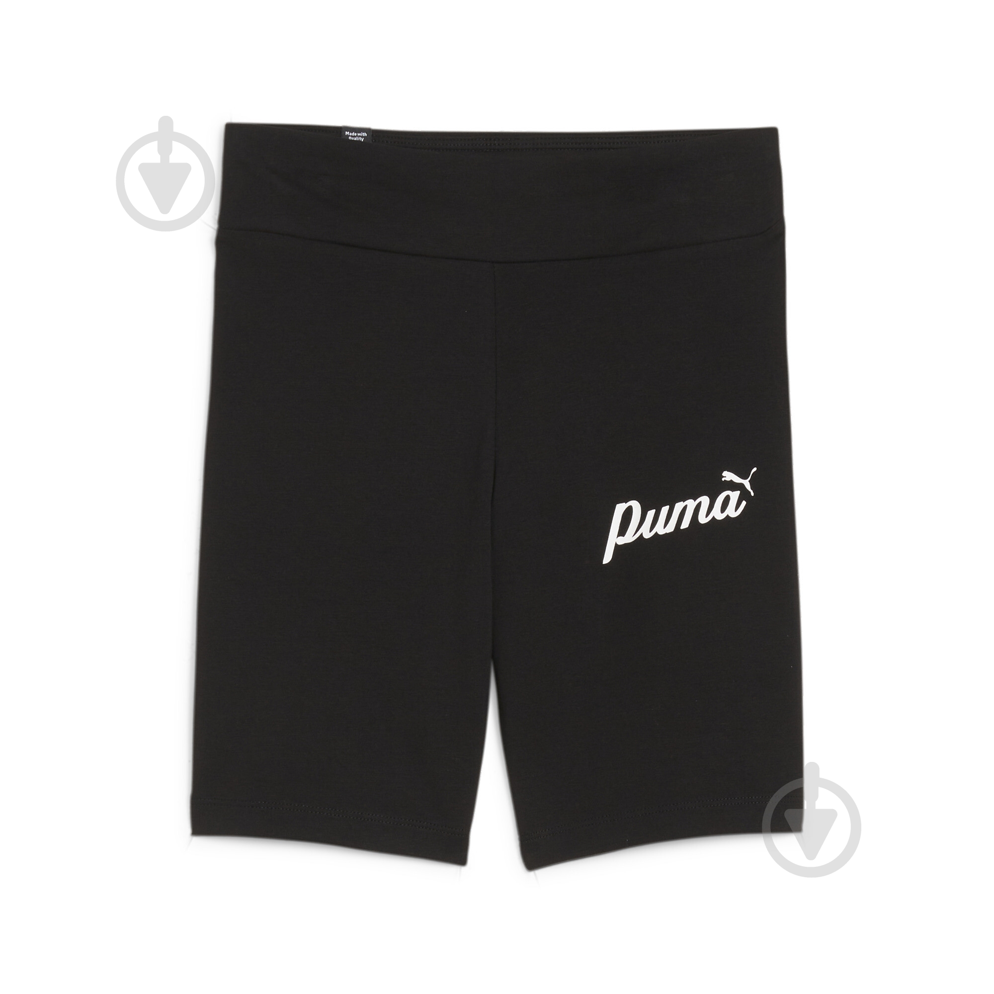 Шорты Puma ESS+ BLOSSOM SHORT TIGHT G 67941201 р. 152 черный - фото 1