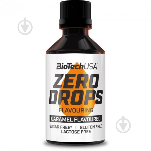 Капли ароматизированные BioTechUSA Zero Drops Чизкейк 50 мл - фото 1