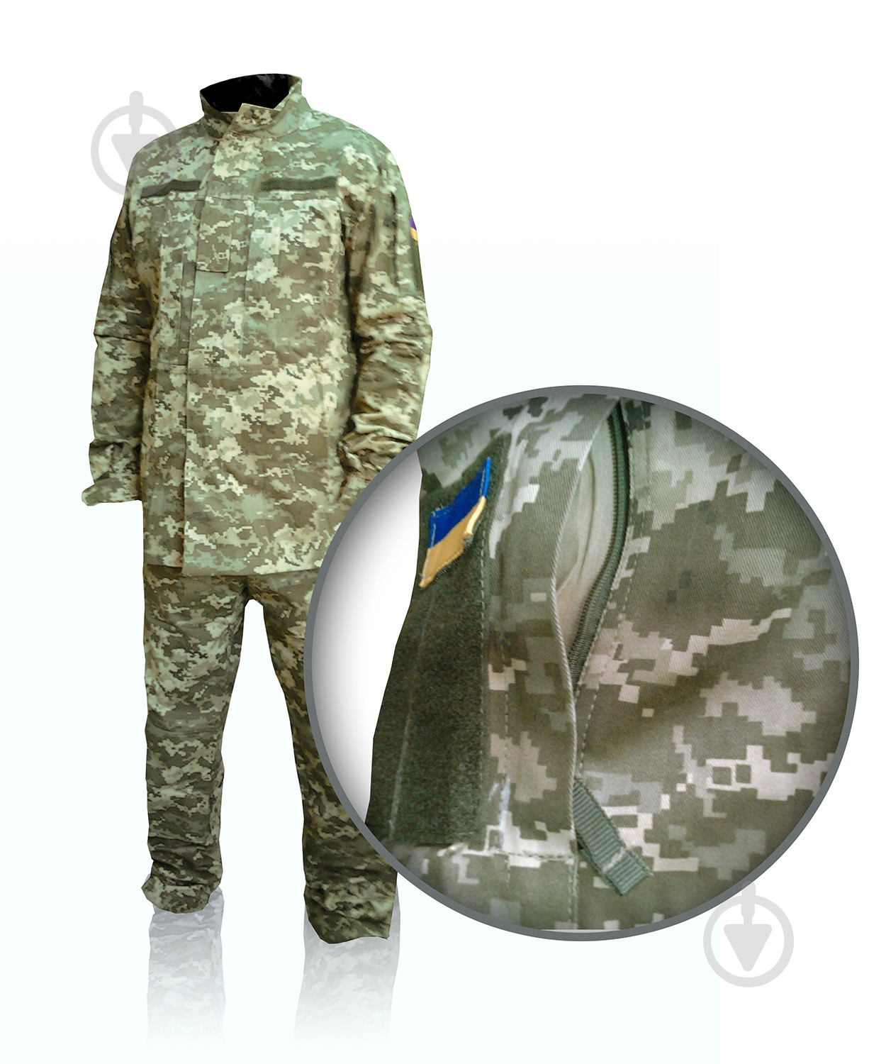 Костюм военно-полевой TORNADO Пиксель, рост 170-176см р.XL - фото 2 Костюм военно-полевой TORNADO Пиксель, рост 170-176см р.XL - фото 2