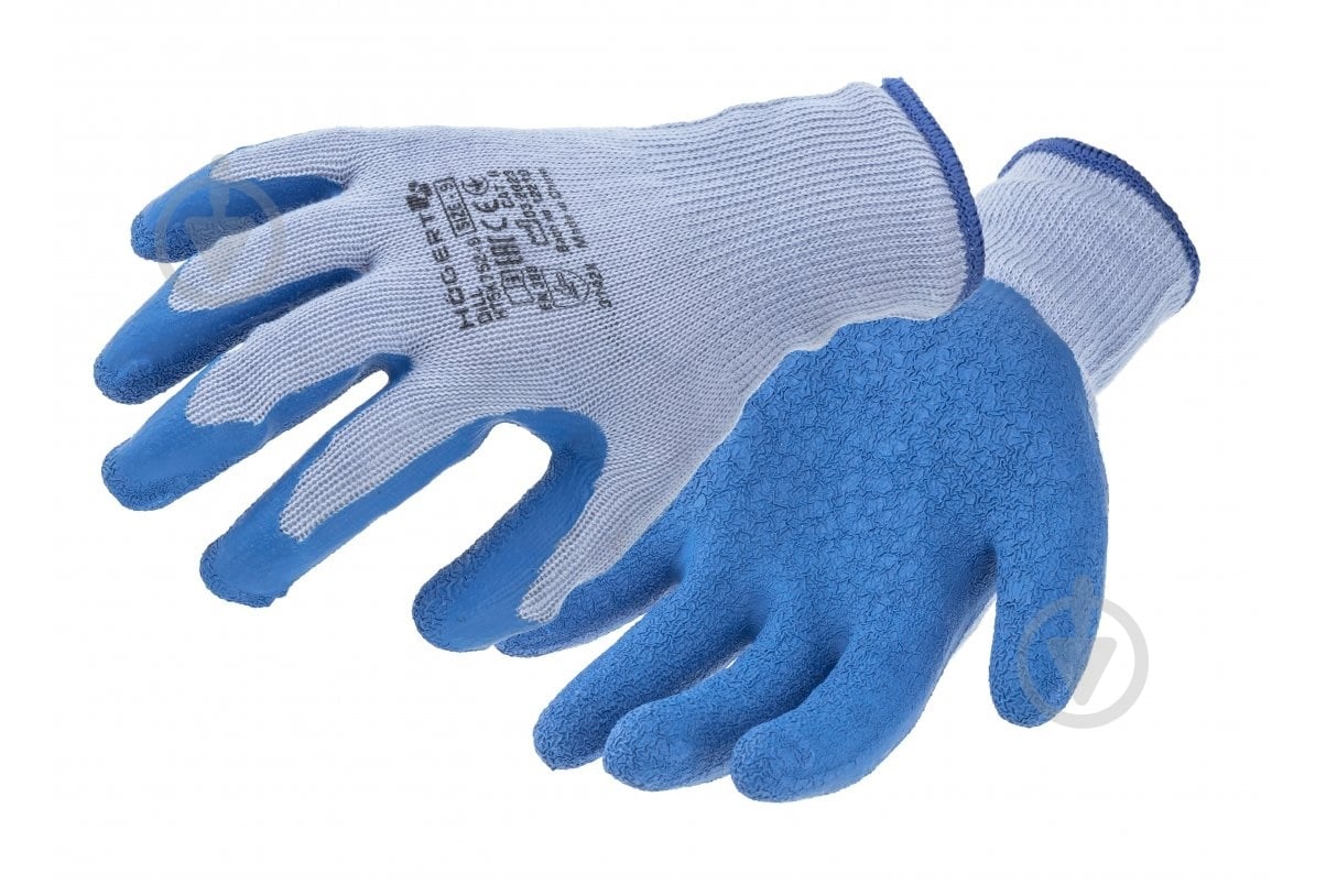 Рукавиці HOEGERT DILL з покриттям латекс 2XL (11) 51799 - фото 1 Рукавиці HOEGERT DILL з покриттям латекс 2XL (11) 51799 - фото 1