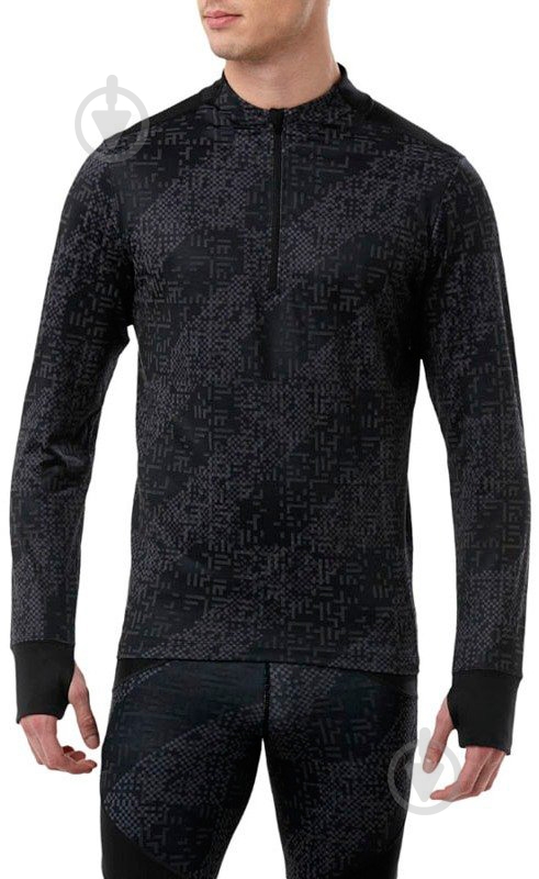 Кофта Asics Lite Show Long Sleeve 1/2 146619-1179 р. S черный - фото 1