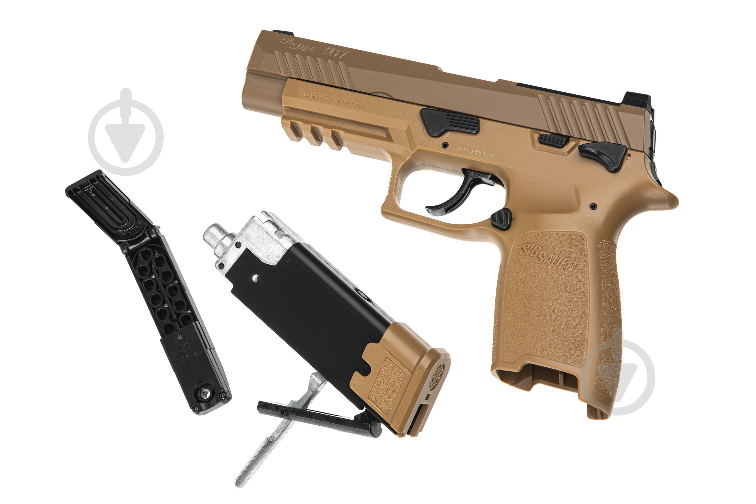 ᐉ Пневматический пистолет Sig Sauer P320-M17 Blowback кал