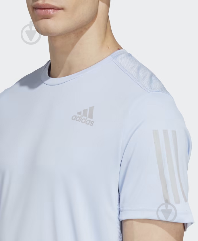 Футболка Adidas IC7630 р.M голубой - фото 4
