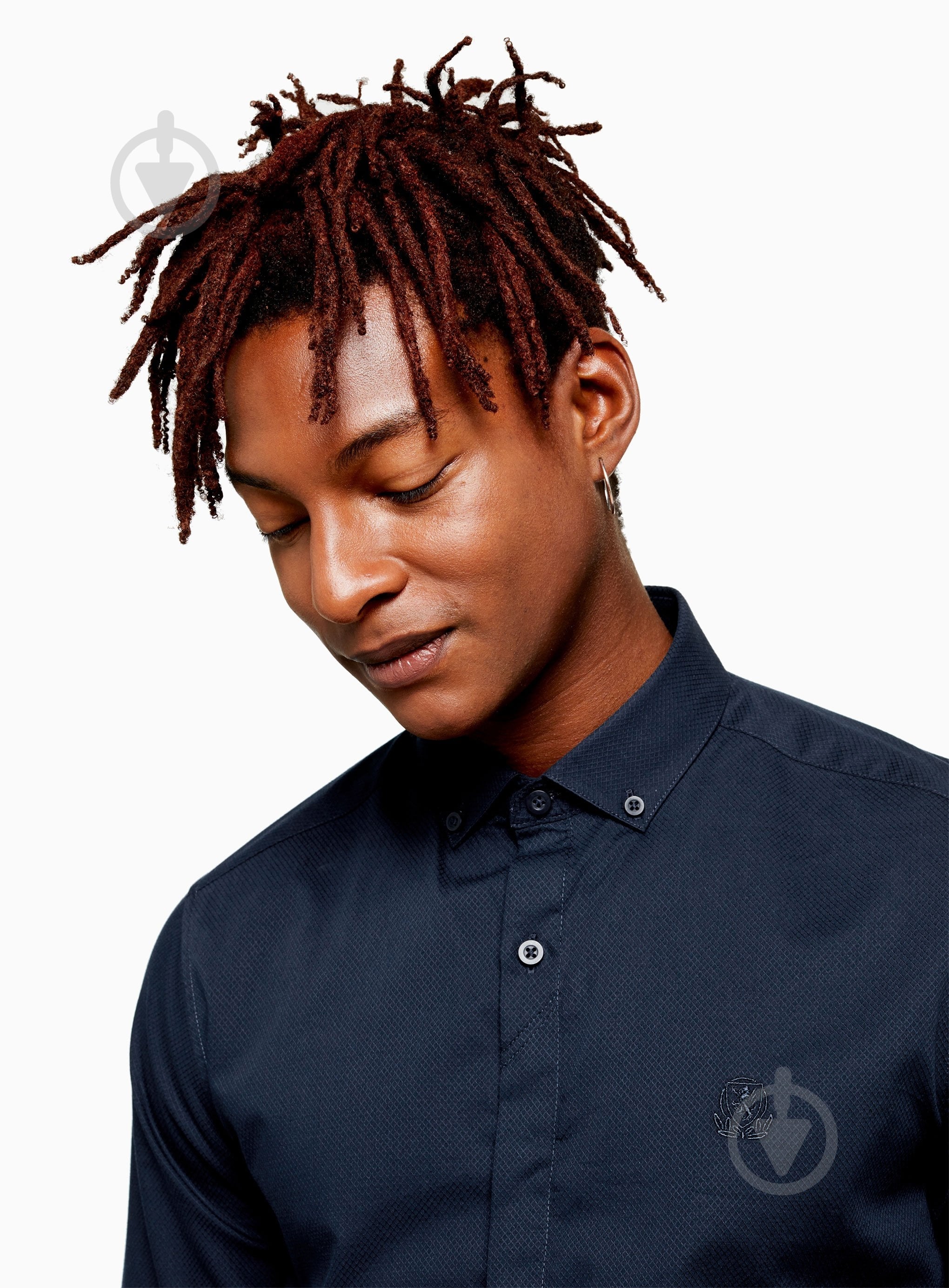 Рубашка TopMan SMART SHIRTS 84L03R-NAV р. S синий - фото 4 Рубашка TopMan SMART SHIRTS 84L03R-NAV р. S синий - фото 4