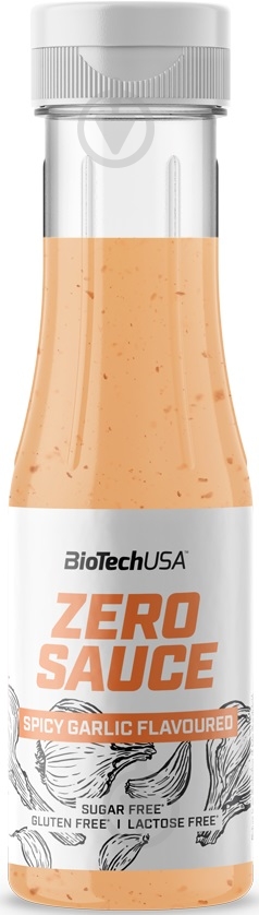 Соус BioTechUSA Zero Sauce Пряный чеснок 350 мл - фото 1 Соус BioTechUSA Zero Sauce Пряный чеснок 350 мл - фото 1
