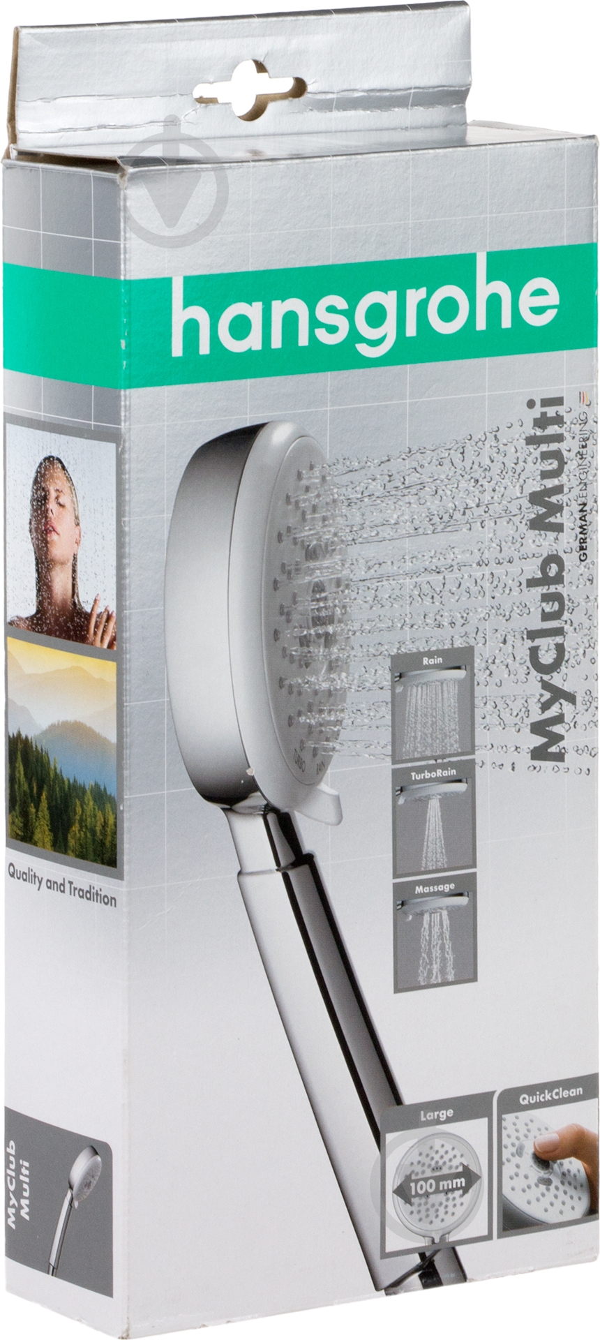 Ручной душ Hansgrohe MyClub Multi 26681400 - фото 4