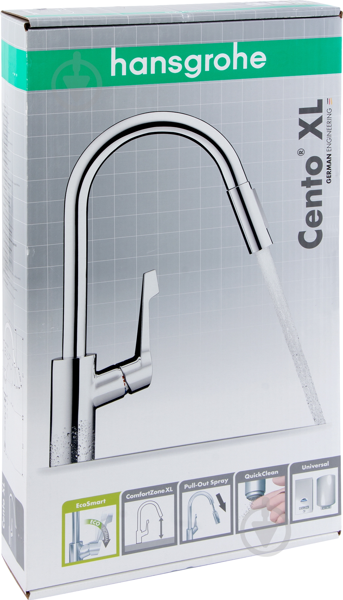Смеситель для кухни Hansgrohe Cento XL 14803000 - фото 10