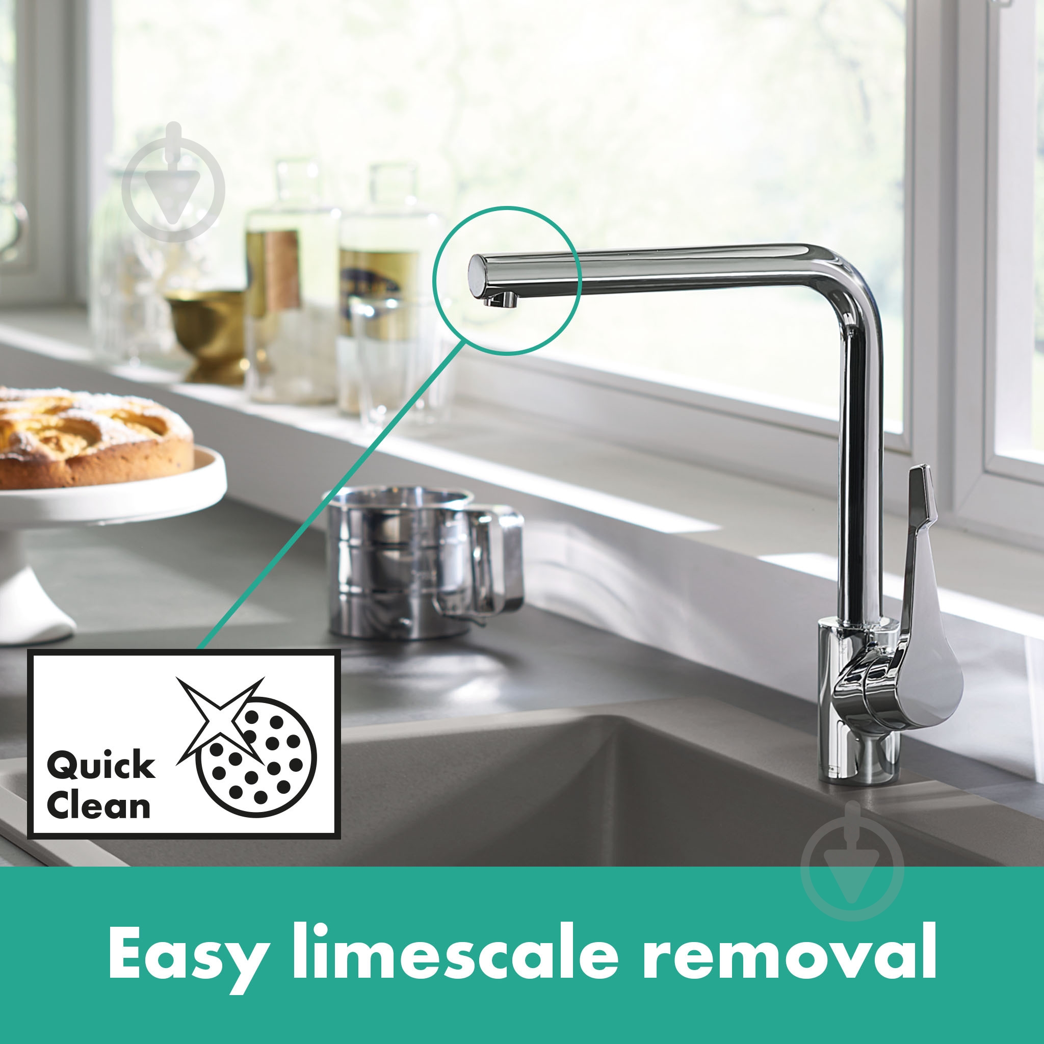 Смеситель для кухни Hansgrohe Cento L 14802000 - фото 3