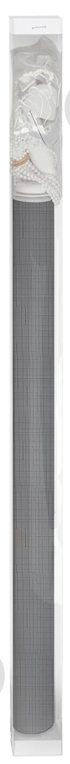 Ролета мини Rollotex LEN с фиксацией под наклон серая 83x240 см - фото 3 Ролета мини Rollotex LEN с фиксацией под наклон серая 83x240 см - фото 3