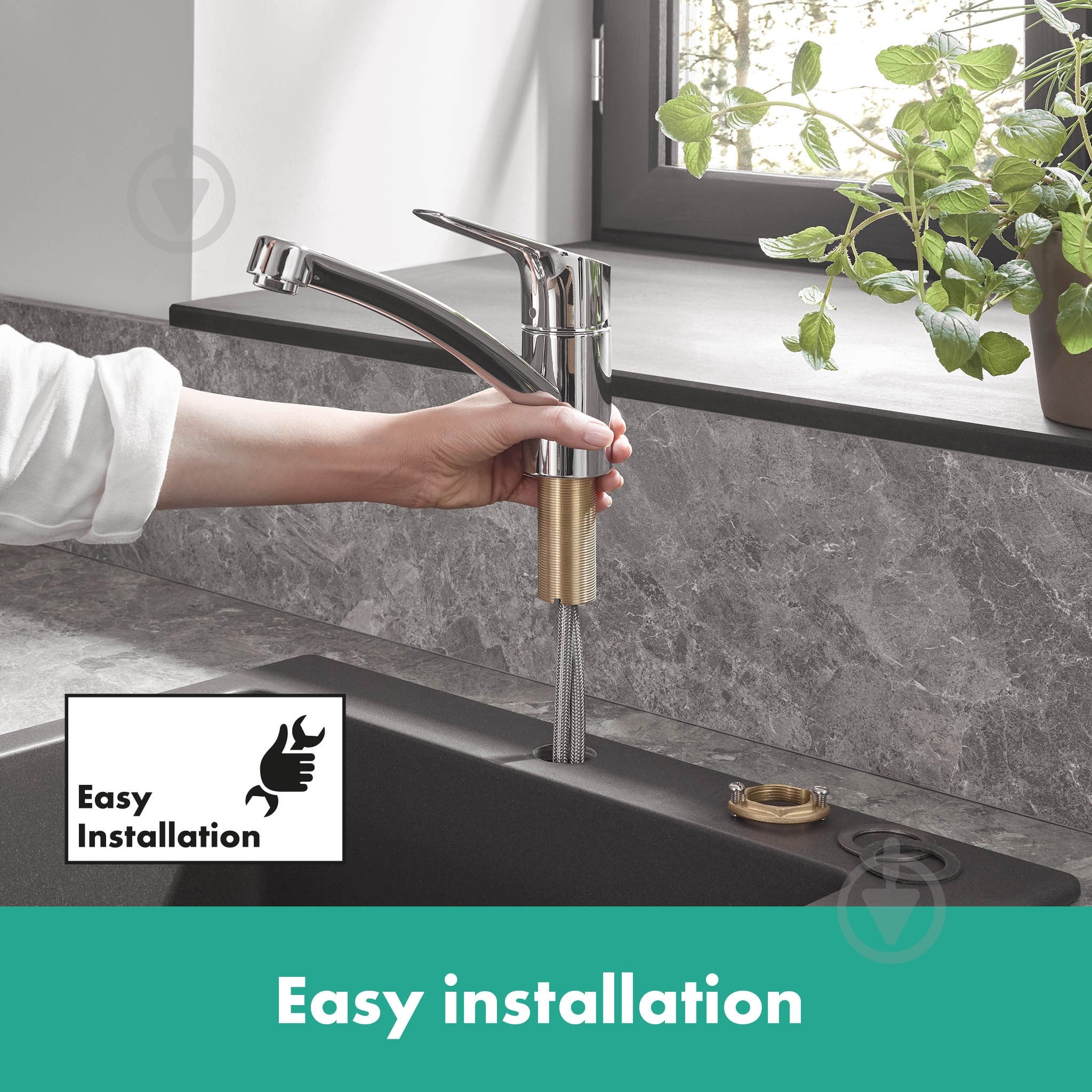 Смеситель для кухни Hansgrohe MySport S 13860000 - фото 20