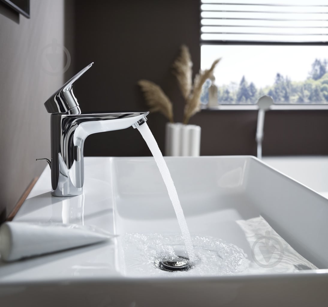 Смеситель для умывальника Hansgrohe MyCube L 71011000 - фото 3 Смеситель для умывальника Hansgrohe MyCube L 71011000 - фото 3