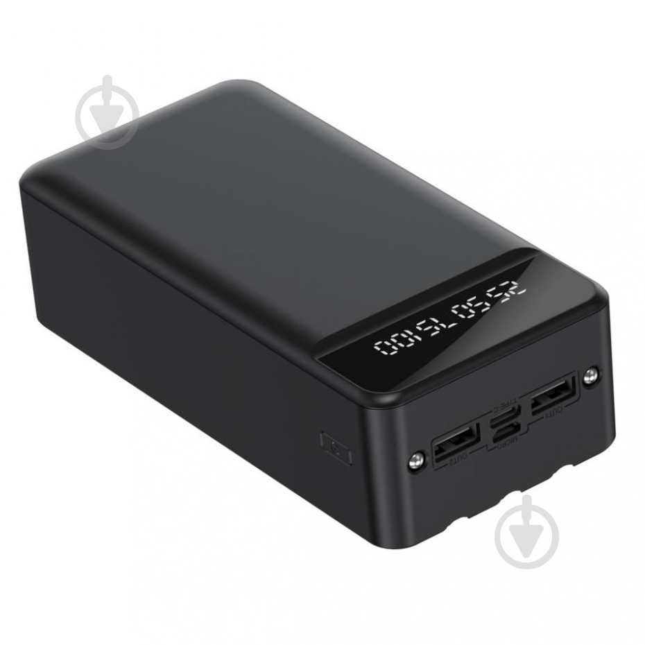 Повербанк Xo PR164 30000 mAh black (PR164) - фото 2