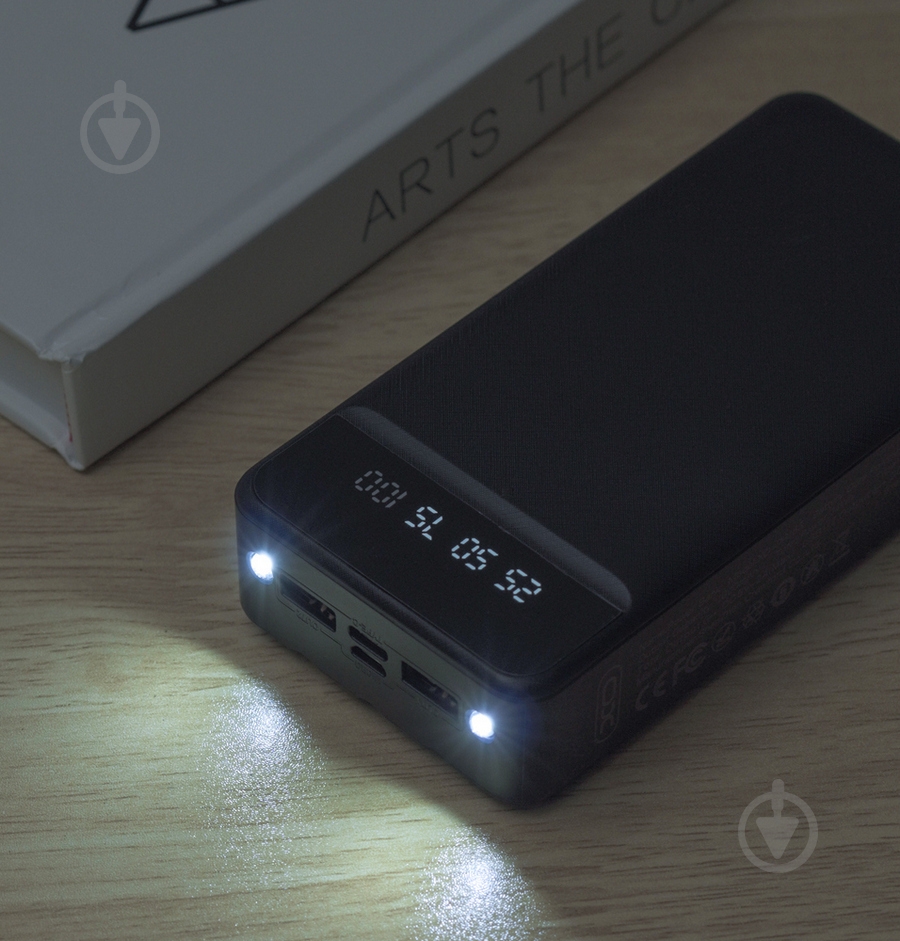 Повербанк Xo PR164 30000 mAh black (PR164) - фото 7