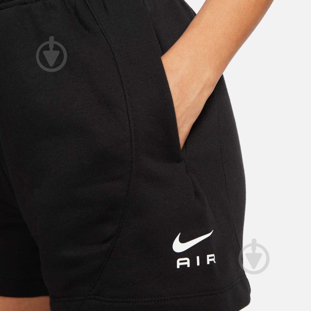 Шорты Nike W NSW AIR FLC MR SHORT DV8052-010 р. L черный - фото 4