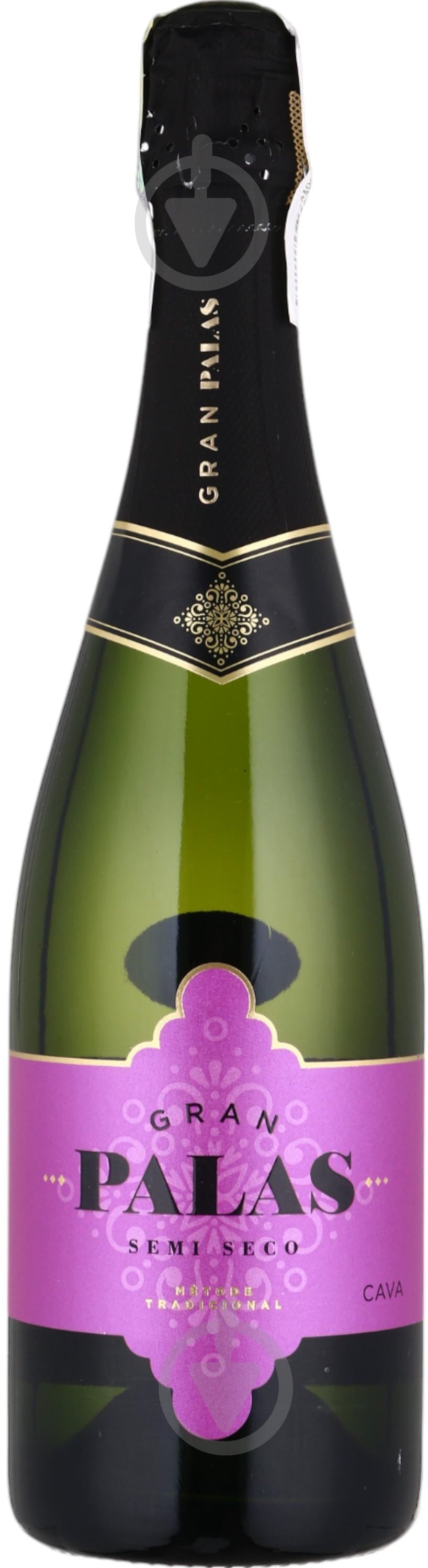 Вино ігристе Gran Palas Gran Palas Cava Semi Seco напівсухе 0,75 л - фото 1