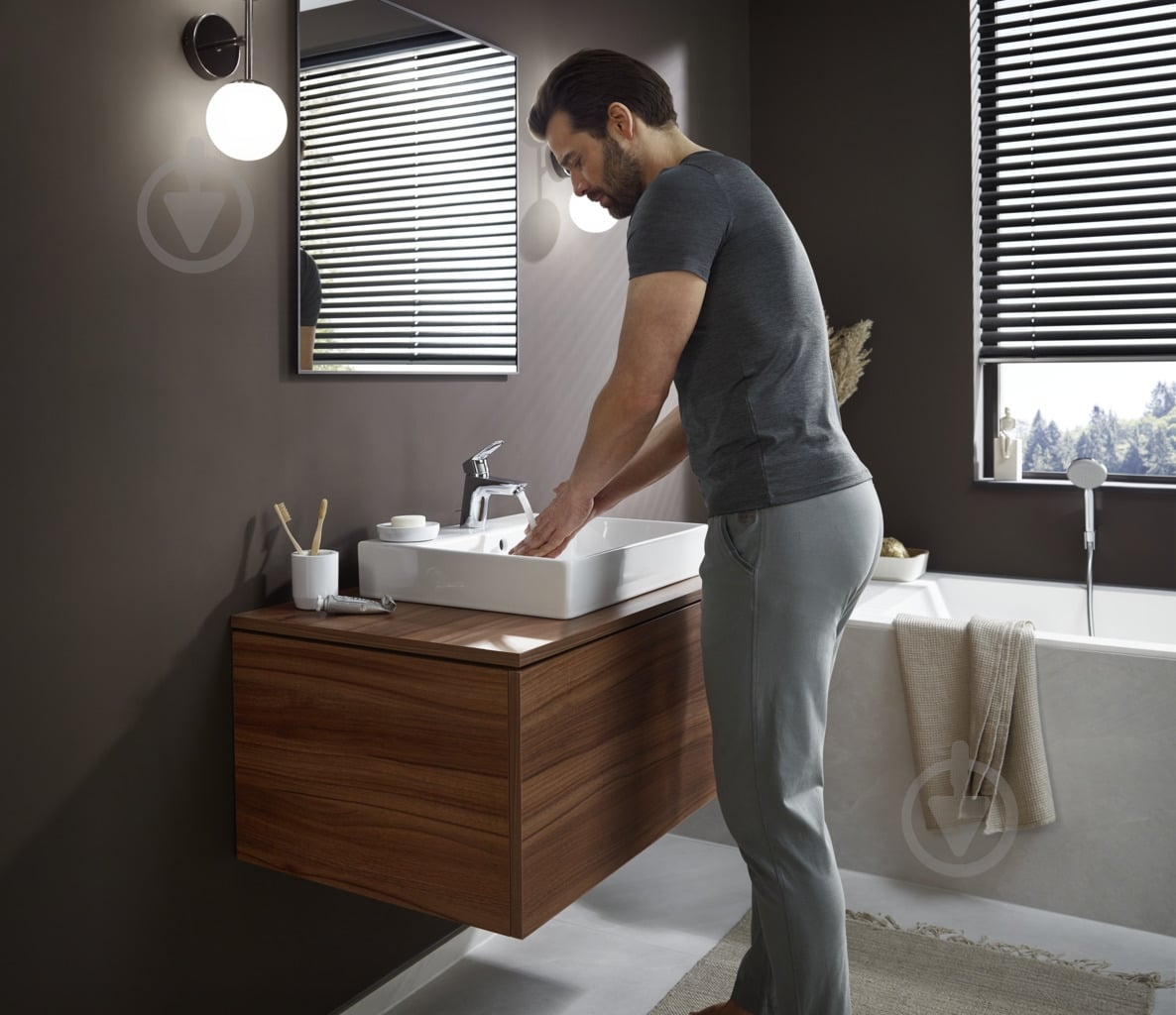 Смеситель для умывальника Hansgrohe MyCube М 71010000 - фото 12 Смеситель для умывальника Hansgrohe MyCube М 71010000 - фото 12