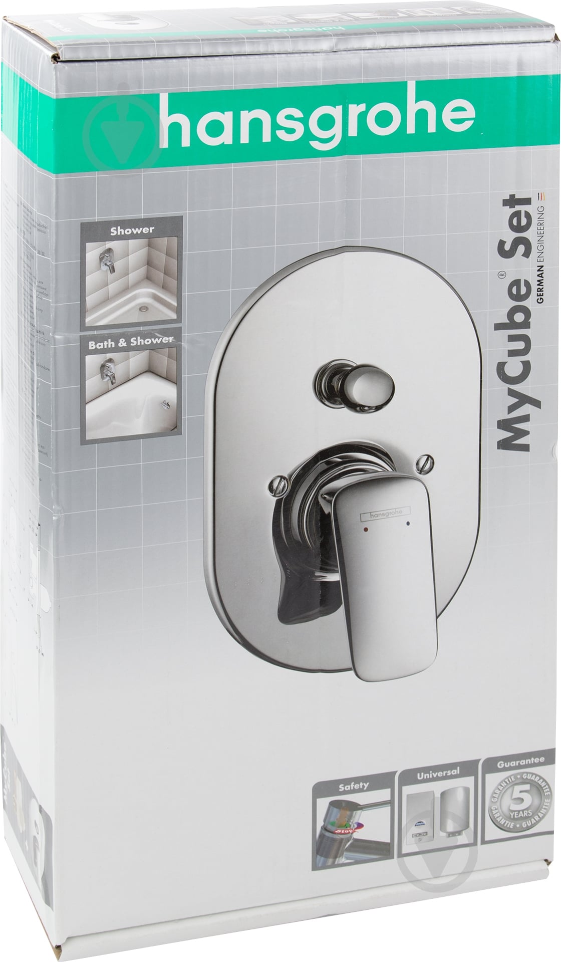 Смеситель для ванны Hansgrohe MyCube 71245000 - фото 2