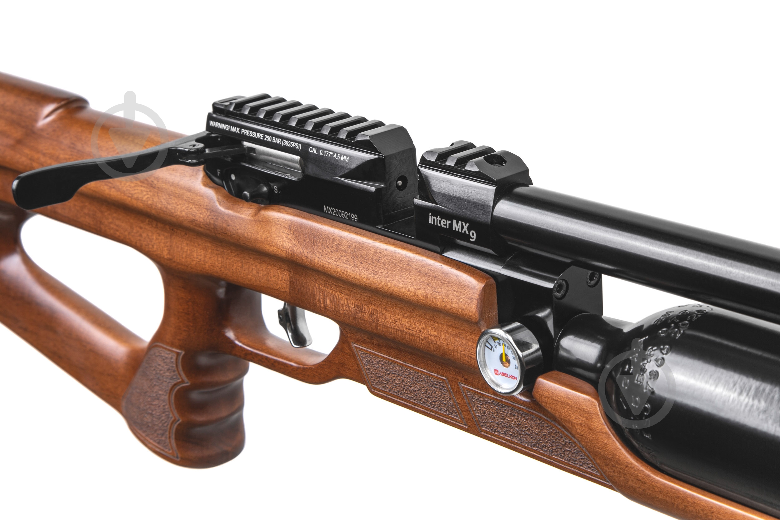 ᐉ Пневматическая винтовка ASELKON MX9 Sniper Wood кал. 4.5