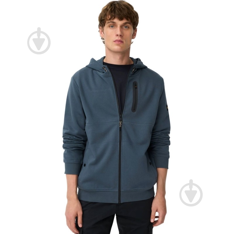 Толстовка Camel Active Sweatjacket 409406-6W52-47 р.M синій - фото 1 Толстовка Camel Active Sweatjacket 409406-6W52-47 р.M синій - фото 1