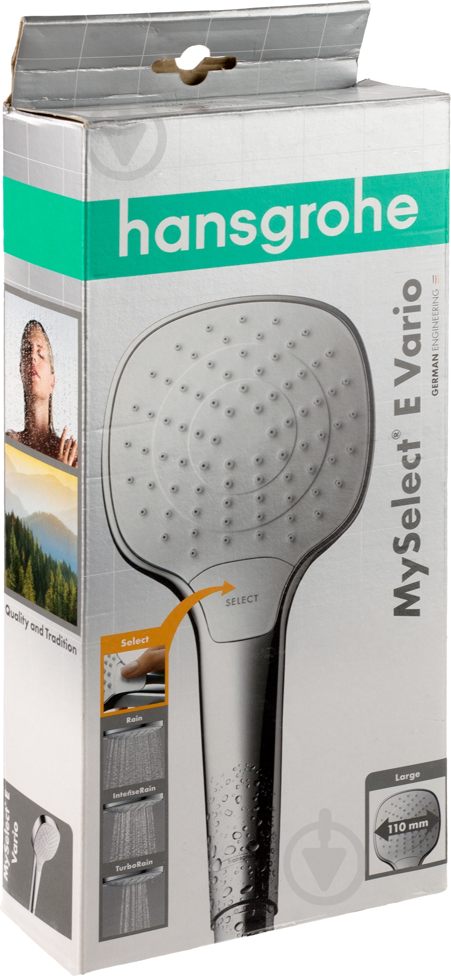 Ручной душ Hansgrohe MySelect E Vario 26671400 - фото 4 Ручной душ Hansgrohe MySelect E Vario 26671400 - фото 4